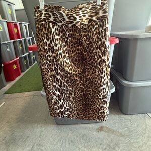 Leopard Print Women's Skirt mp36